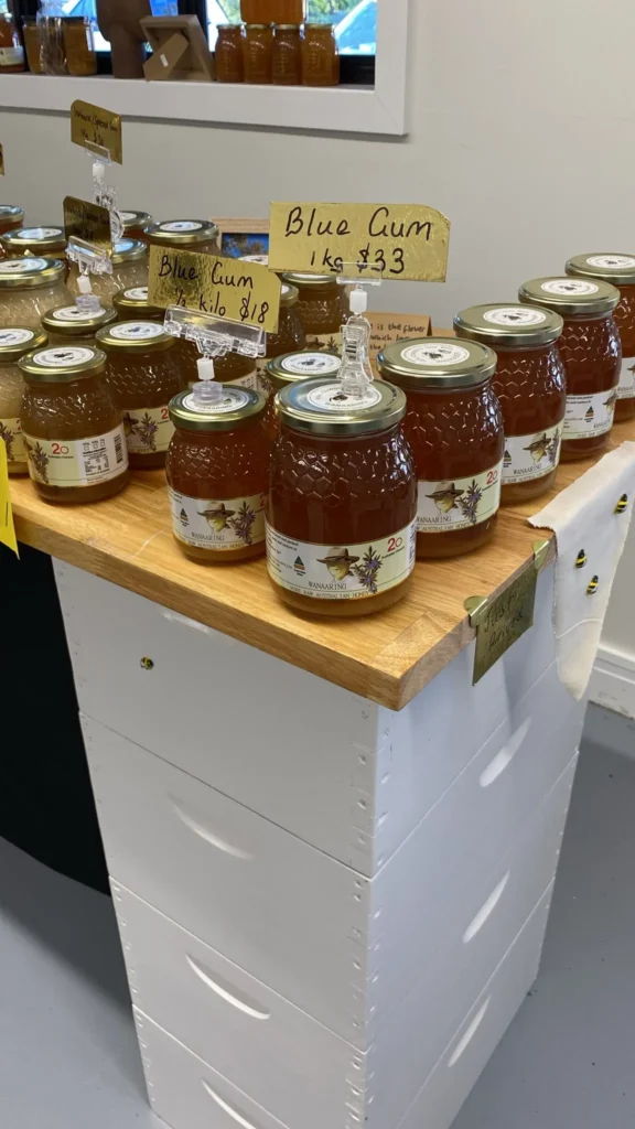 Whatsapp Image 2026 07 22 At 10 32 21 Am 228b5b 1152 Shelves of Wanderer Honey jars in the Terrey Hills shop